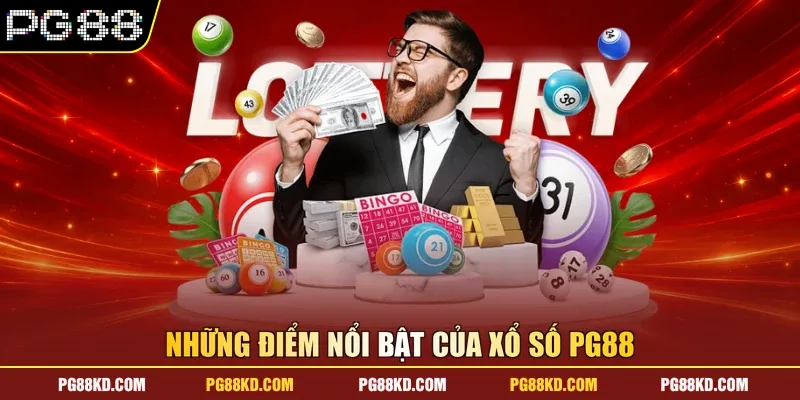 Những điểm nổi bật của xổ số PG88 