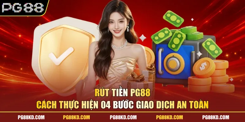 Rút Tiền PG88 - Cách Thực Hiện 04 Bước Giao Dịch An Toàn